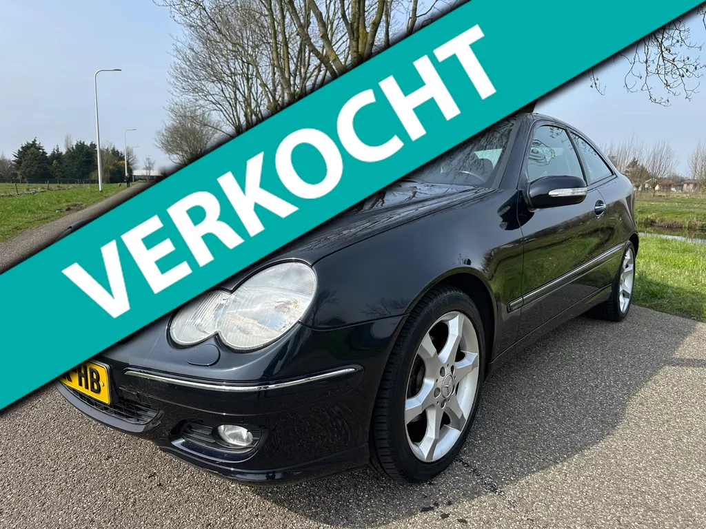 Mercedes-Benz C-klasse Sportcoup&eacute; 180 K.|nw apk|rijdt super