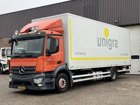 Mercedes-Benz Antos 1827 / BDF / Full air / Euro6 / Laadklep LBW 2000kg / Laadbak met luchtkussens / NL truck