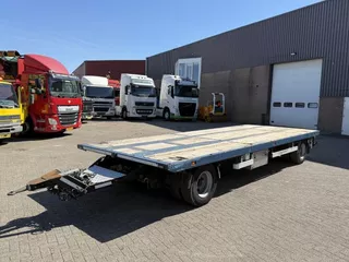 DRACO AXS 220 AXS 220 / Schamel aanhangwagen / LVH 92 cm / Twistlocks / BPW / 20.000 kg