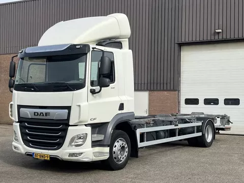 DAF CF 340 FA / Full air / BDF / Euro6 / Ondervouwklep Dhollandia / Camera / Climate / NL Truck