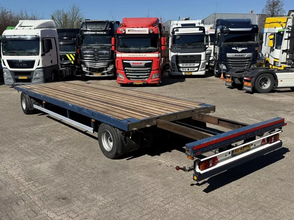 Contar A 1010 LD A 1010 LD / 94 cm LVH / Uitschuifbaar / Twistlocks / 20.000kg / BPW / 745x250cm / NL Trailer