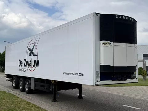 Schmitz Cargobull SKO 24 SKO 24 / Carrier Vector 1800 / Stuuras / Liftas / Ondervouw klep Lift Dhollandia / NL Trailer
