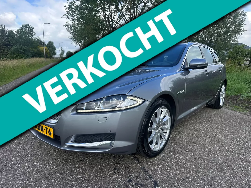 Jaguar XF Sportbrake 2.2D Premium Business Edition|zeer netjes