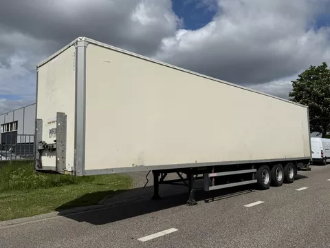 Groenewegen DRO-14-27 / Gesloten trailer / BPW assen trommelremmen - drumbrakes / NL Trailer