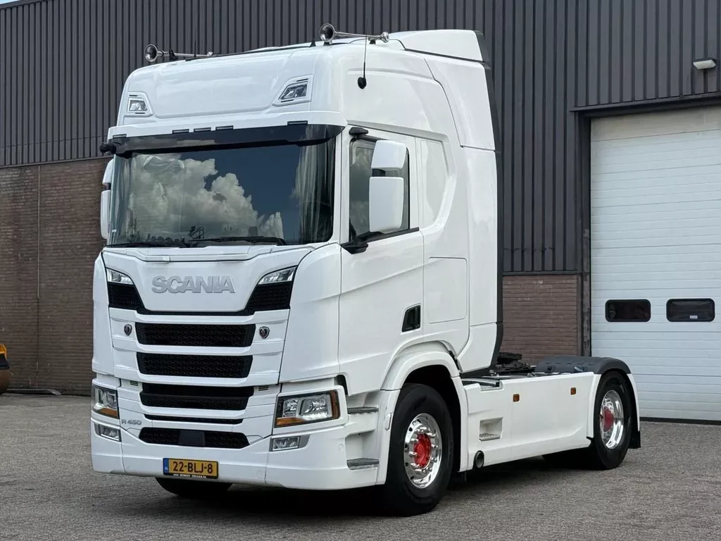 Scania R R450 / Retarder / Full spoiler / Alcoa / Navi / Camera / 2 x Tank / NL truck