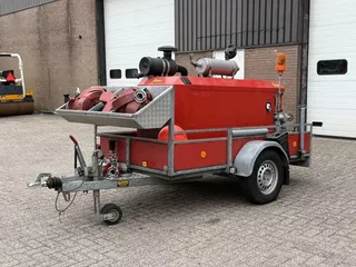 Anssems A-S1300-2513 6-cilinder diesel motor + pomp Inclusief toebehoren / Ex overheid / Brandweer - Feuerwehr - Cuerpo de bomberos - Pompiers