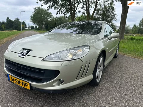 Peugeot 407 Coup&eacute; 3.0-24V F&eacute;line|automaat lees tekst