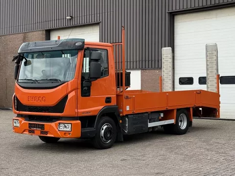 Iveco Eurocargo 160 80-160 / Euro 6 / Oprijwagen Machinetransporter / Only 147. 722 km / Elec lier / Oprijbalken