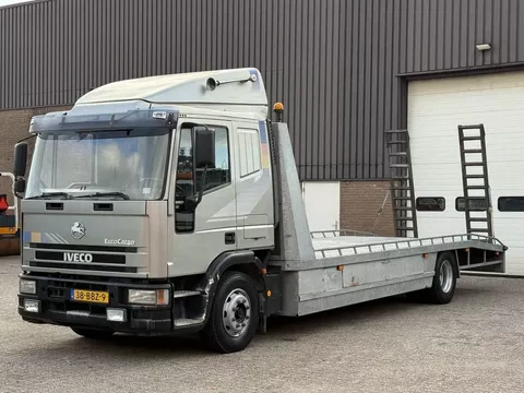 Iveco Eurocargo ML ML130E23 / Manual / Euro3 / Oprijwagen / Machinetransporter / Only 184.761 km / Lier -Winch / 11.990 kg / NL Truck