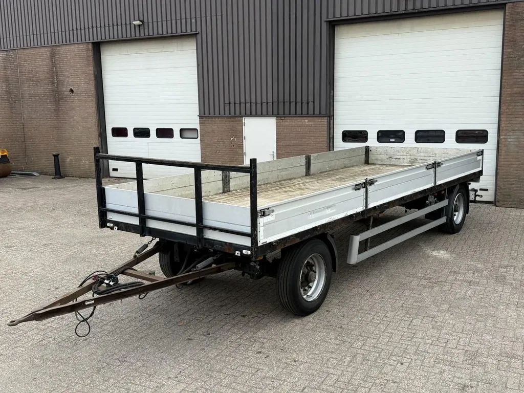 Tracon TA.0606 Trailers TA.0606 / Schamel aanhangwagen / HH vloer/ Alu borden / 7 x 2.5 mtr / NL Trailer