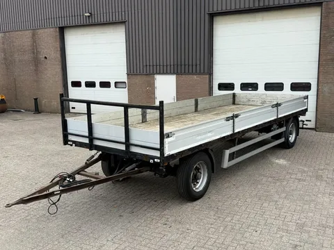 Tracon TA.0606 Trailers TA.0606 / Schamel aanhangwagen / HH vloer/ Alu borden / 7 x 2.5 mtr / NL Trailer