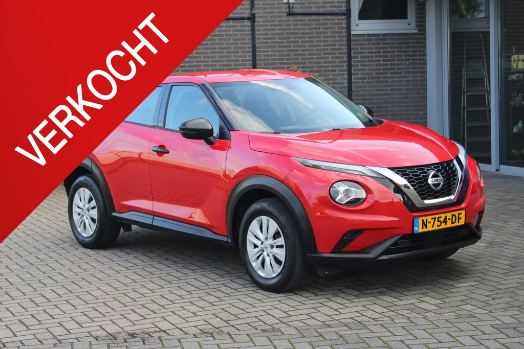 Nissan Juke 1.0 DIG-T Visia Airco/Cruise/Led/NL auto!!