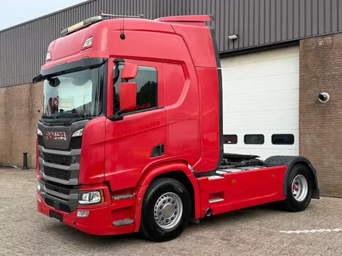 Scania R R500 / Full air / Retarder / Only 665.352 km / PTO / New smarttacho Gen2V2 / Full spoiler / Navi