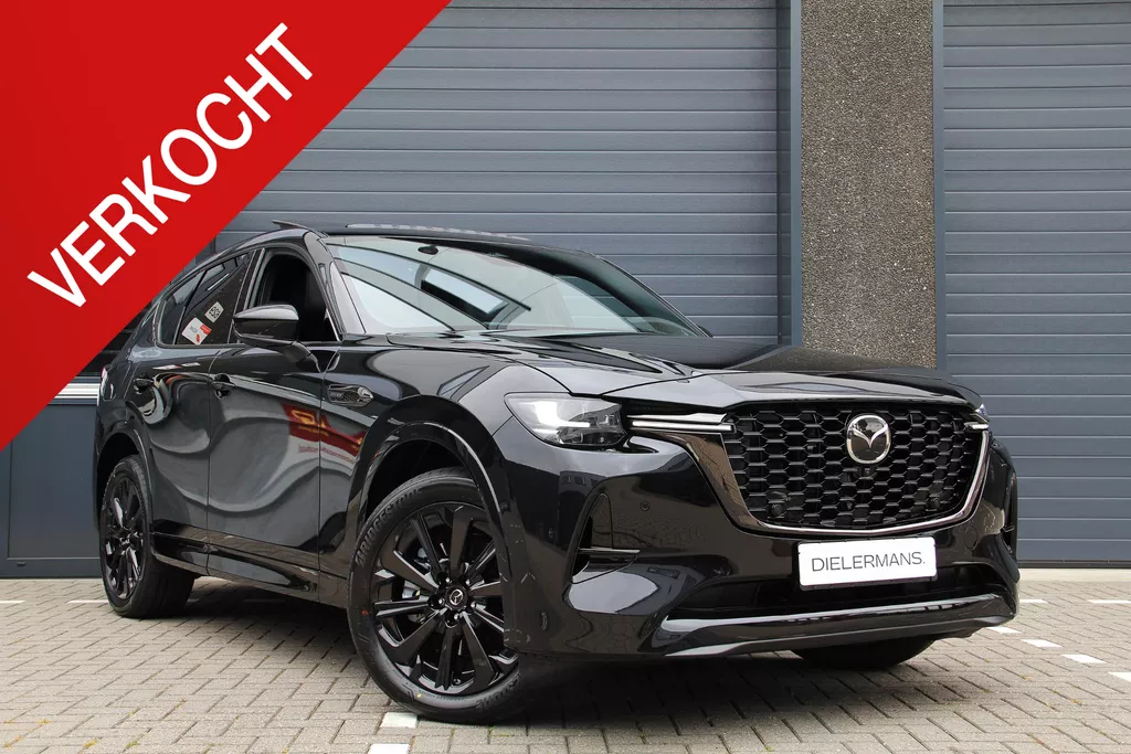 Mazda CX-60 2.5 e-SkyActiv PHEV Homura Plus | DIRECT LEVERBAAR | 2025 | Elektrische trekhaak | Panoramadak | Full option