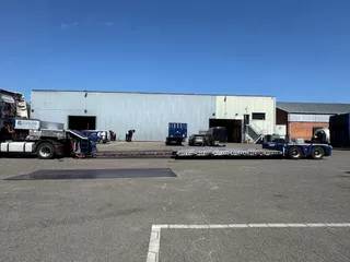 Nooteboom EURO-38-02 Dieplader / Zwanenhals afneembaar / Gestuurd / Extandable