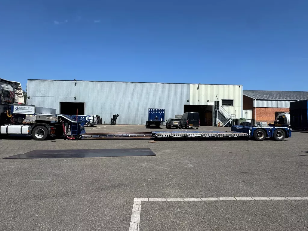 Nooteboom EURO-38-02 Dieplader / Zwanenhals afneembaar / Gestuurd / Extandable