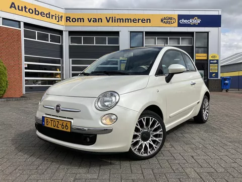 Fiat 500 0.9 TwinAir Lounge | Lederen bekleding | PDC | Lichtmetalen velgen 16 inch |