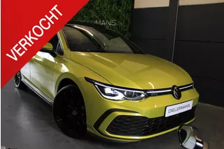 Volkswagen Golf 1.4 eHybrid GTE Panorama dak | IQ koplampen en achterlichten | Elektrische trekhaak | 19' 8.5 R velgen | Sfeerverlichting | Yellow Metallic | Full option | BTW