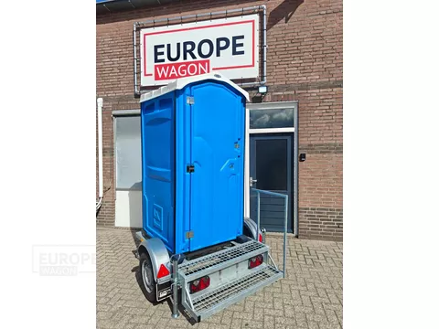 DIXI Aanhanger EuropeWagon DIXI - Toiletcabine - wc aanhanger
