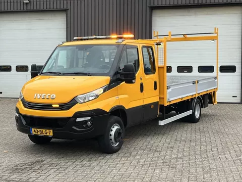 Iveco Daily 70 70C18 / Automaat / Airco / 6 zitplaatsen / Open laadbak / Dubbel lucht / NL