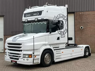 Scania T T500 V8 / Retarder / Full Air / Euro5 / Torpedo Hauber / Leather interior / 490 WB / TOP !!