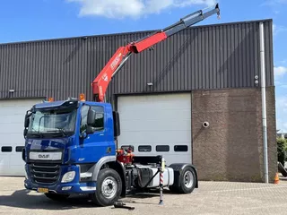 DAF CF 370 FT / Fassi 15 T/M kraan crane / Radio remote / Only 363.177 km / WB: 400 / Euro6 / 2018 / NL Truck