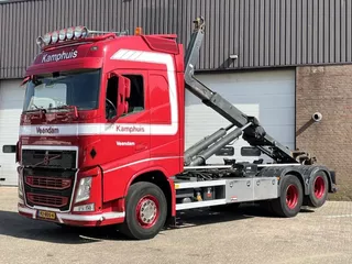 Volvo FH 500 / Haakarm Hooklift Multilift Hiab 26 T / 10.000kg front axle / 6x2 / Euro6 / WB: 490 cm / New smart tacho Gen2V2 / 10 tyres / NL Truck