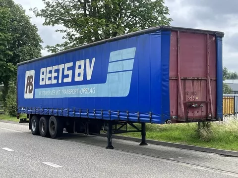 Jumbo DO270.9 Schuifzeil / Kooiaap aansluiting / BPWs Drumbrakes / Liftas / Harhouten vloer / NL Trailer