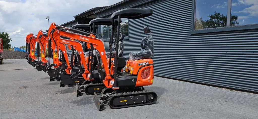 Rhinoceros Kubota XN12-8 mini graafmachine Rhinoceros Kubota XN12-8 mini graafmachine