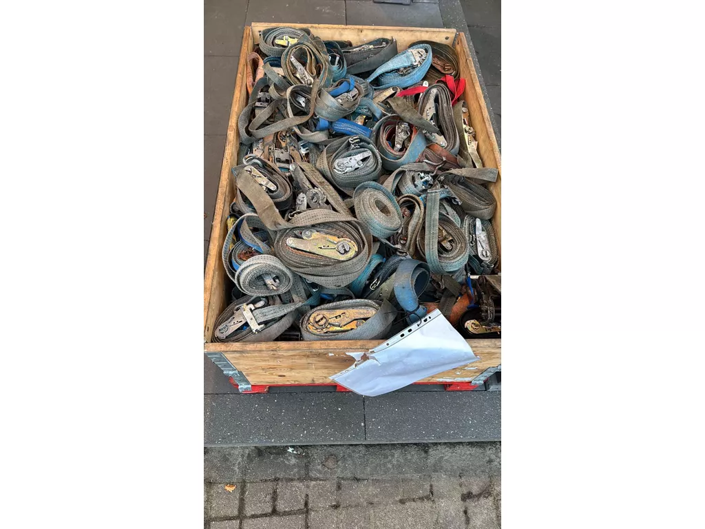 Diversen Pallet spanbanden met ratels