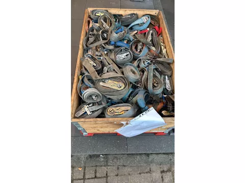 Diversen Pallet spanbanden met ratels