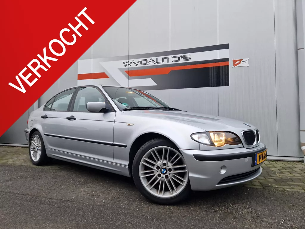 BMW 3-serie 316i Black &amp; Silver