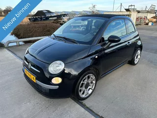 Fiat 500C 0.9 TwinAir Lounge|nw apk|half leder|airco