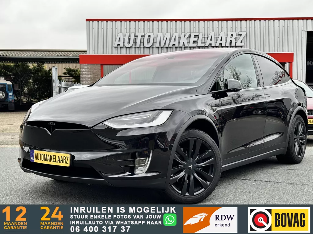 Tesla Model X 90D 7P Autopilot Luchtvering NAP Night pakket