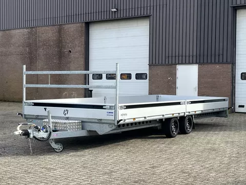 Henra PL35 / Z.G.A.N. / 2-assige plateauwagen / 633 x 248 cm / Slede / 3500kg / LED / Kist