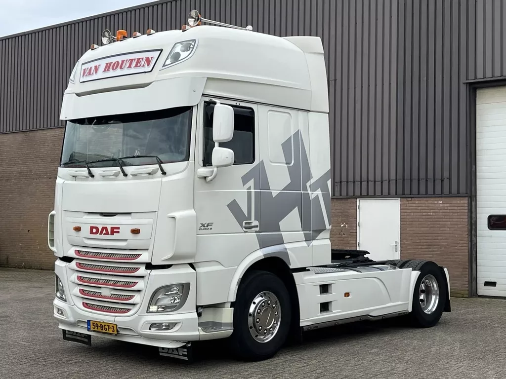 DAF XF 460 / Intarder Retarder / Full spoiler / 2 x Tank / Alcoa / NL Truck