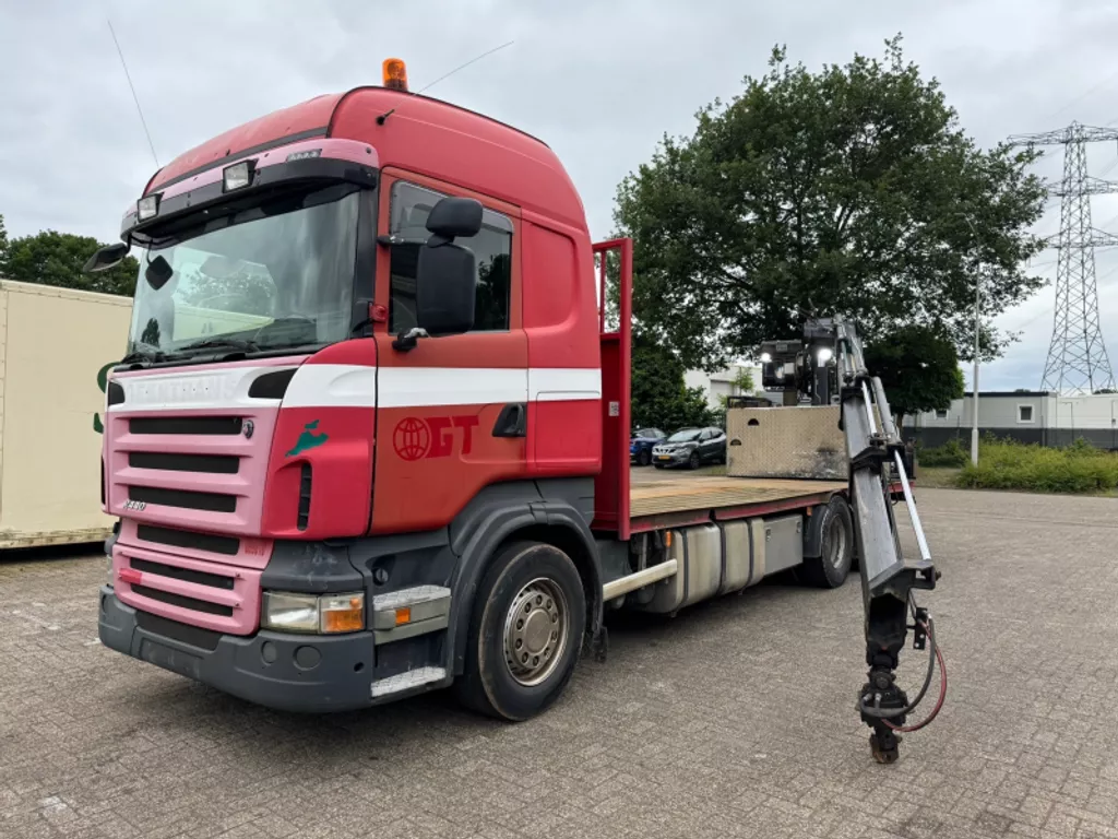 Scania R R440 EURO 5 6X2 / HIAB CRANE