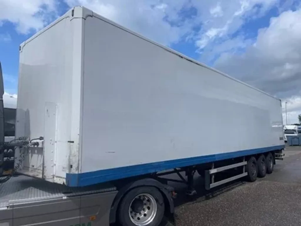 Groenewegen Closed Box/Koffer/SAF Disc/Hard Wooden floor/NL trailer