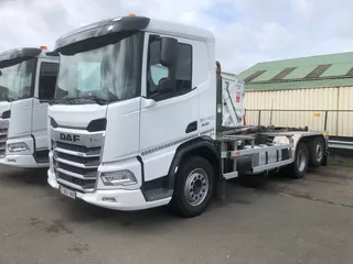 DAF XD 450 FAN 6x2 Road with AJK Loader JL20-5930A with bucking bar- pin 40 - containers up to 6m