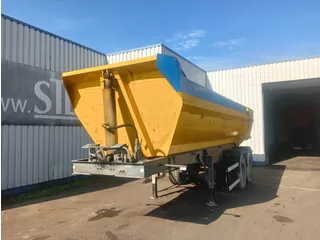 Trailer General 2 Axle Steel Tipper , Spring Suspension , Drum Brakes