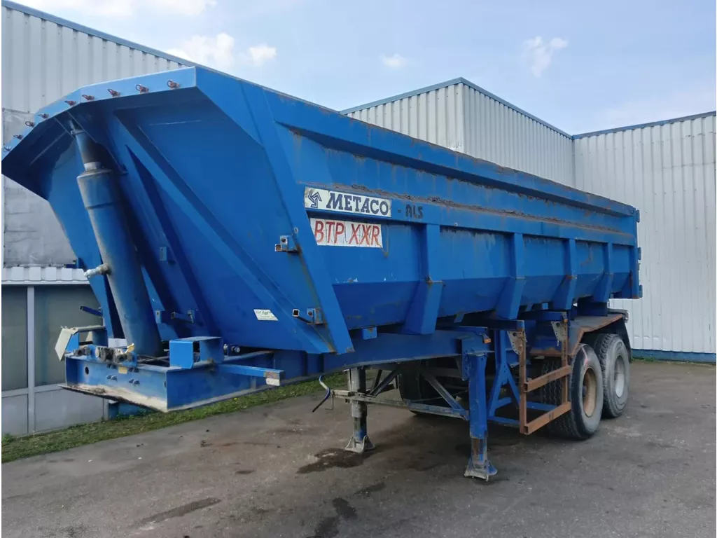 Metaco 2 Axle ROR , Steel Tipper , Spring Suspension , Drum Brakes