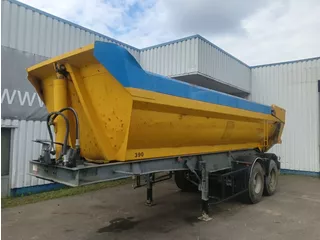 Trailer General 2 Axle Steel Tipper , Spring Suspension , Drum Brakes