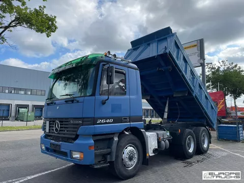 Mercedes Actros 2640 Full Steel - Manual - Meiller - Airco T05646