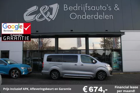 Citroën Jumpy 2.0 BlueHDI 180 XL Driver Dubbele Cabine bomvol