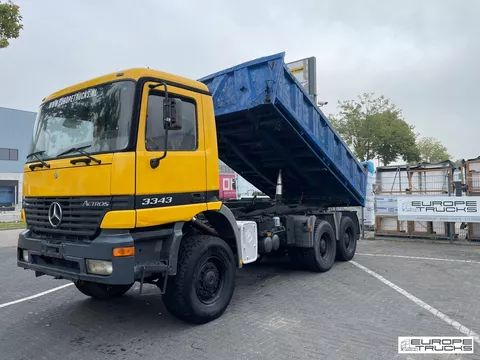 Mercedes Actros 3343 Full Steel - 6x6 - Manual - Big Axles T05844