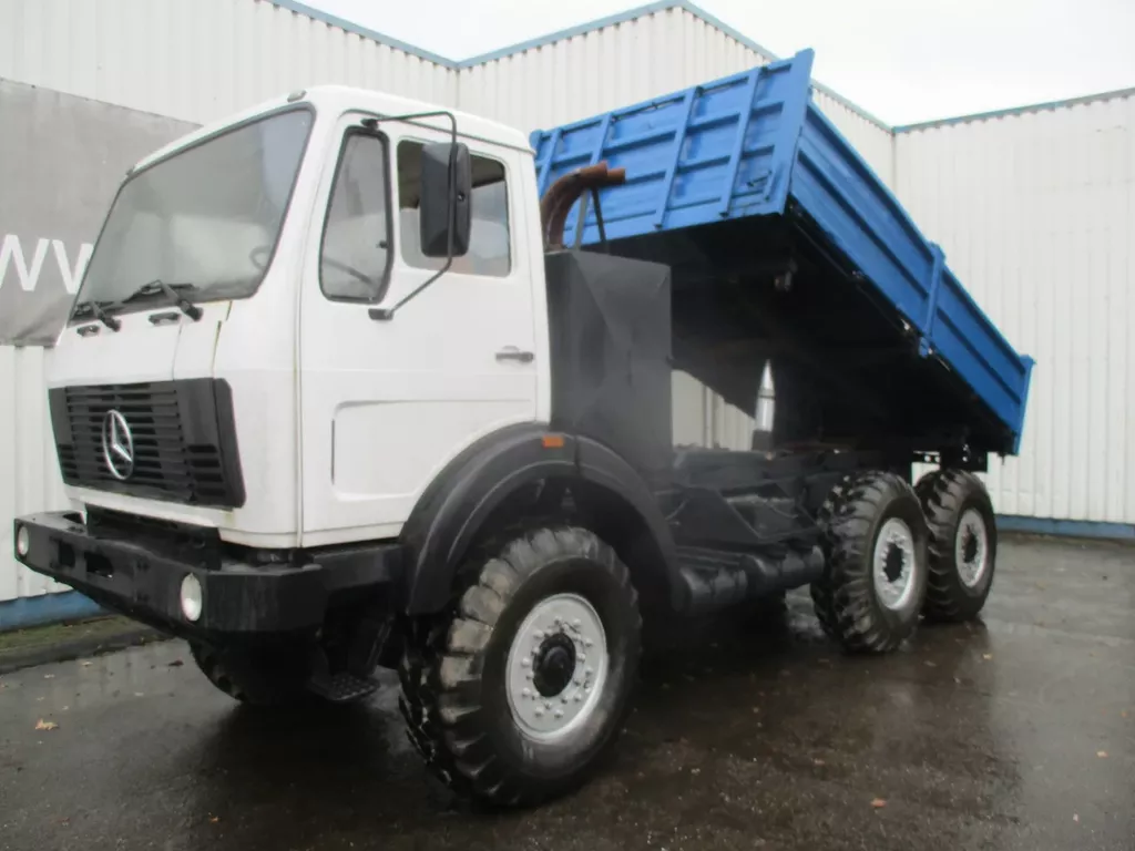 Mercedes-Benz FAP 2026 BS/AV , V8 , ZF Manual , 3 Way tipper , Spring suspension