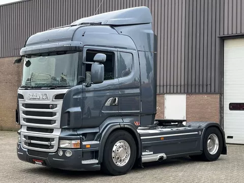 Scania R R500 V8 / Retarder / Only 537.784 km !! / Autom / Euro5 EEV / King of the Road / Full spoiler / NL Truck