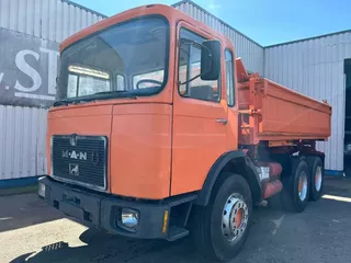 MAN 26.281, 6X4, Tipper, Spring Suspension , 362 engine and gearbox