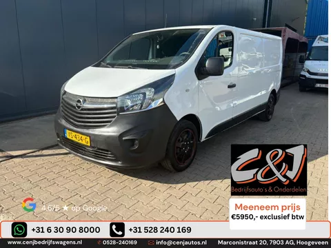 Opel Vivaro 1.6 CDTI L2H1 Edition EcoFlex airco cruise navi 5950,- ex btw