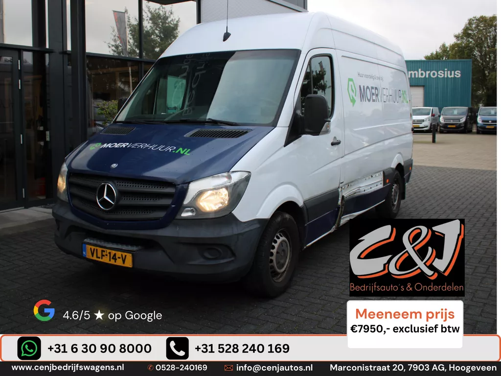 Mercedes-Benz Sprinter 316 2.2 CDI 366 airco cruise elek pakket 7950,- ex btw